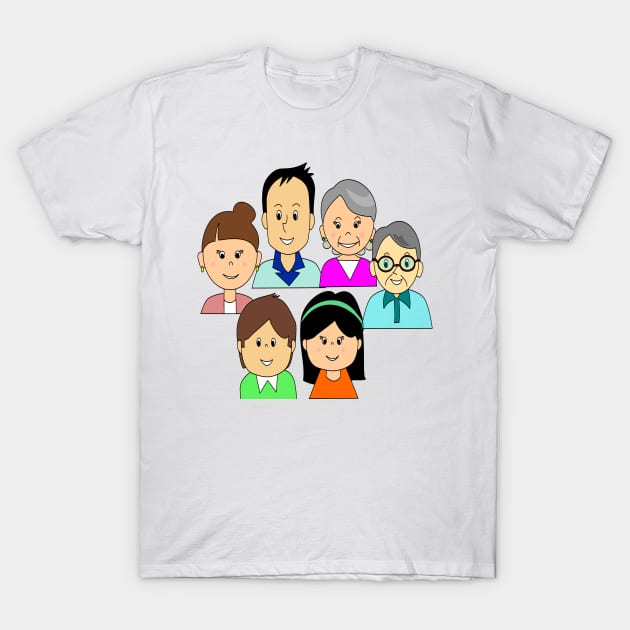 family T-Shirt by PJZ